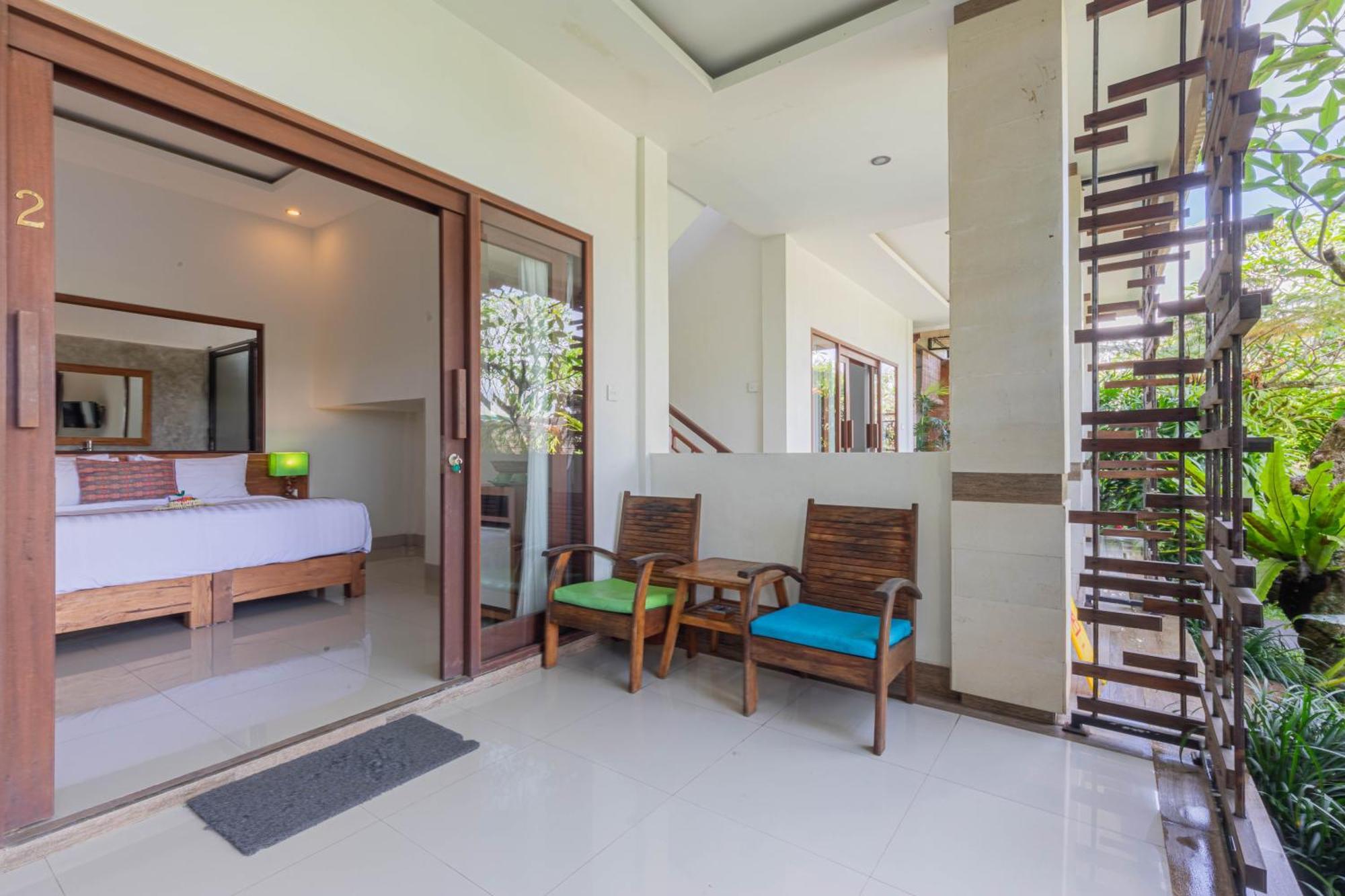 Green Sala Villa Ubud Habitación foto